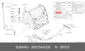 Фильтр АКПП 38325-AA032 38325AA032 SUBARU