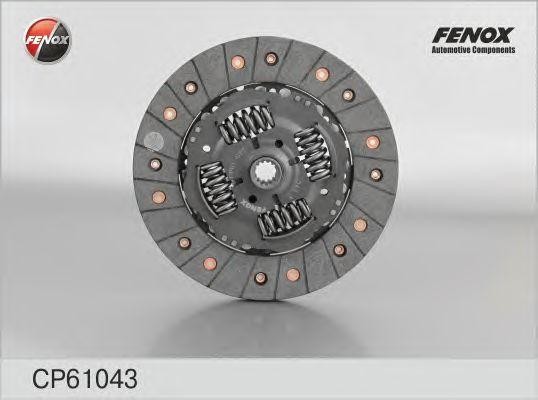 диск сцепления !205x14\ Opel Astra G/Astra H/Zafira 1.8 00> CP61043 FENOX