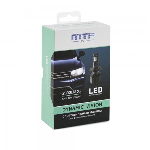 Лампа светодиодная 12V HIR2 PX22d бокс (2шт.) MTF DVH2K5 MTF
