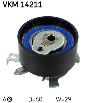 ролик натяжной ремня ГРМ!\ Ford Mondeo/Focus 1.6-2.0 98-02 VKM14211 SKF