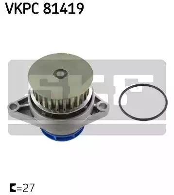 VW POLO 1.4 16V (AFH) VKPC81419 SKF