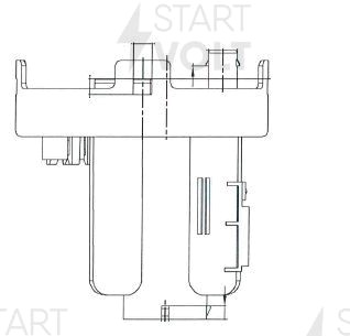 HYUNDAI TUCSON (2004>)/KIA SPORTAGE (2004-2010) VS-FF 0803 START VOLT