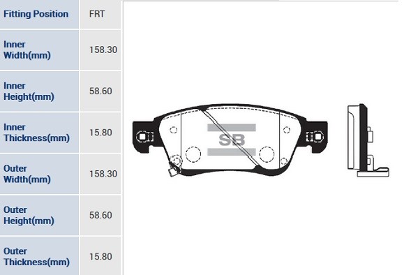 Колодки тормозные INFINITI EX35/37 08-/GS35/37/25 06- передние SP1478 SP1478 SANGSIN