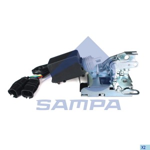 Замок двери левый TGA 024255 SAMPA