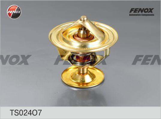 Термостат 107-04 ГАЗ-24,МТЗ,Зил-Быч (87*С) с прокладкой /FENOX/ TS024O7 FENOX