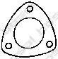 Прокладка PEUGEOT 206,307 выхлопной системы BOSAL 256-528 BOSAL