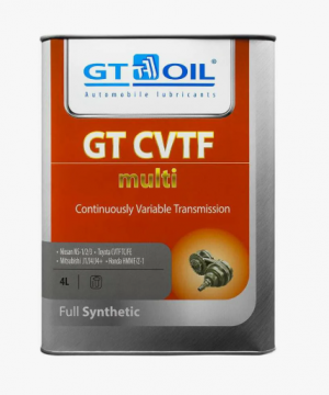 МАСЛО ТРАНСМИССИОННОЕ GT OIL GT CVTF MULTI 4L 8809059408667 8809059408667 GT OIL