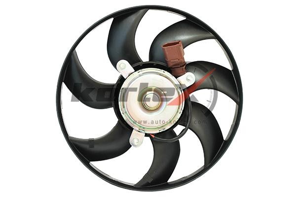 Вентилятор радиатора Skoda Octavia A5 (04-)VW Golf V (03-) (LFAC 18K0) KFD080 KFD080 KORTEX