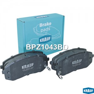Колодки тормозные дисковые BPZ1043BD BPZ1043BD KRAUF