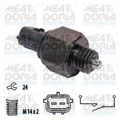 Датчик HYUNDAI Accent,Sonata 4,5,Getz KIA Bongo,Magentis включения фонаря заднег 36073 MEAT DORIA