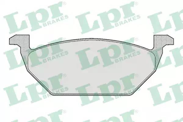 Комплект тормозных колодок 05P668 05P668 LPR