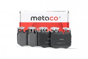 Колодки тормозные передние к-кт 3000522 3000522 METACO