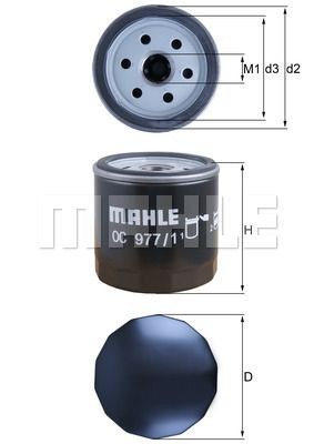 VAG OC977/1 MAHLE KNECHT