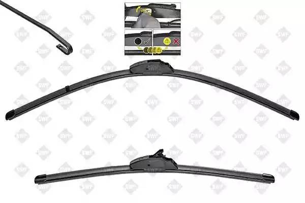 Щетка стеклоочистителя PEUGEOT 206 (98-) 650/400мм комплект Visioflex SWF 119780 SWF