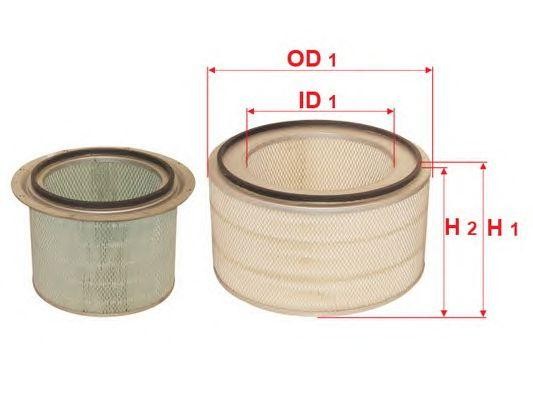 Фильтр воздушный CATERPILLAR SAKURA A5531S SAKURA