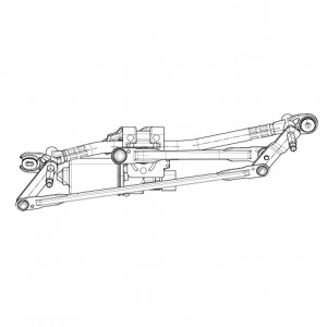 Стеклоочиститель в сборе для а/м BMW X1 F48 (14-) (VWA 25005) VWA25005 START VOLT