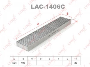 FORD MONDEO III (2000-2007) УГОЛЬНЫЙ LAC-1406C LYNXAUTO
