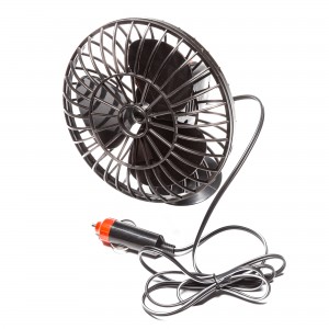 Вентилятор в салон 12V 5" на присоске с регулятором скорости 12.7см АВТОИМПУЛЬС 805712V AIMPULS