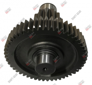 Вал промежуточный демультипликатора (короткий) КПП 12JS, Shaanxi, Jac, Camc 12JS160T1707051 SHAFT