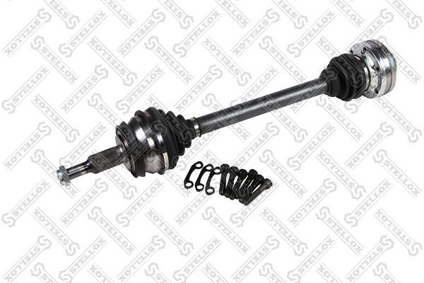 привод левый! 645mm, 24152\ VW T5/Multivan T5 1.9TDi 03> 158-2124-SX STELLOX