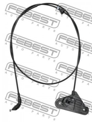 ТРОСИК ПРИВОДА ОТКРЫВАНИЯ ЗАМКА КАПОТА 2199-HCCA1 2199-HCCA1 FEBEST