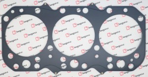 Прокладка головки блока Д-260 ЕВРО на 3 цилиндра с металлическим каркасом КВАДРА 263-1003020 KVADRATIS