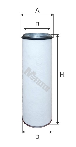 фильтр воздушный! вставка H478 D141.2 d126.3\ DAF F2100-2800.MB Actros,Omn ,Ivec A1542 MFILTER AUTOMOTIVE FILTERS