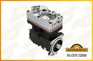 Компрессор воздушный 2 цил. SCANIA 2024413,  P,G,R,T,F,K,N,HGS / Knorr LK4951, K 160011268 SONDER