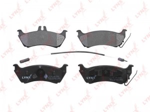 Колодки тормозные MERCEDES ML230,ML430 (W163) задние (4шт.) LYNX BD-5328 LYNXAUTO