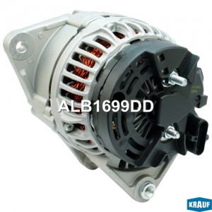 Генератор КАМАЗ IVECO дв.CUMMINS ISBe Е3 28В 70А (замена 0124555005) KRAUF ALB1699DD KRAUF