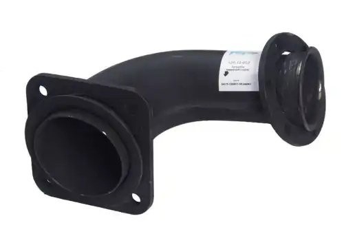 Патрубок КАМАЗ-ЕВРО приемный короткий (под 6 шпилек) MEGAPOWER 120-12-021 MEGA POWER