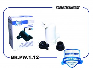 Насос омывателя стекол BR.PW.1.12 28920-CN000 Nissan X-Trail T31 07- BR.PW.1.12 BR.PW.1.12 BRAVE
