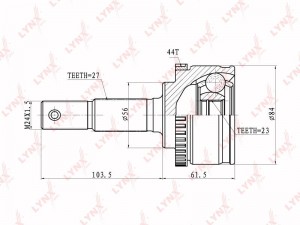 ШРУС наружный CO-5719A LYNXAUTO