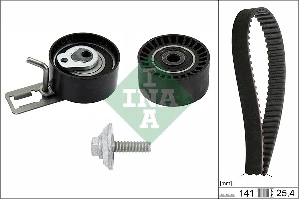Комплект ГРМ CITROEN BERLINGO II. PEUGEOT PARTNER II 1.6HDi 530057810 530 0578 10 INA