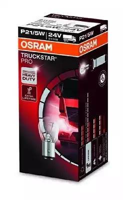 Лампа 24V P21/5W BAY15d +100% Truckstar Pro OSRAM 7537TSP OSRAM