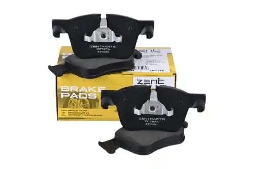 колодки тор. диск. перед. с антиск. пл.! (P61127)\ Peugeot/ Citroen C4 Picasso 1 Z07874 ZENTPARTS