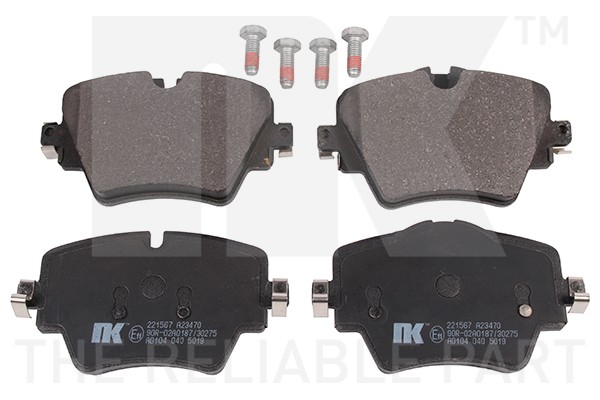 колодки дисковые передние!\ BMW 2/X1/F45/F46/F48 14> 221567 NK
