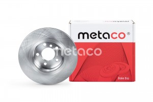 Диск тормозной передний вентилируемый 3050151 METACO