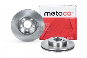 Диск тормозной передний вентилируемый 3050199 METACO