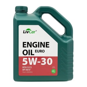 Масло моторное LIVCAR Engine Oil EURO 5W-30 ACEA C2/3 API SN/CF (4л) LC7110530-0 LC7110530004 LIVCAR