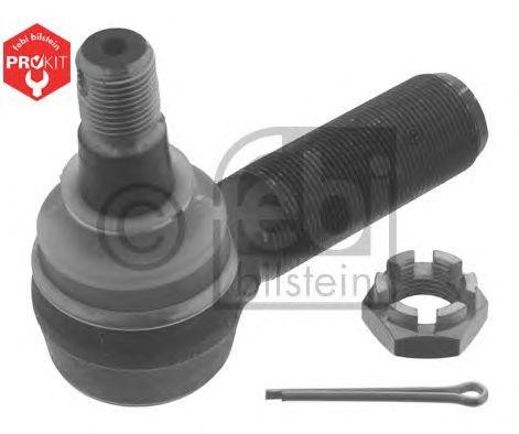 Наконечник рулевой тяги MAN MERCEDES DAF IVECO левый (M28х1.50;L=105 мм) FEBI 04385 FEBI BILSTEIN