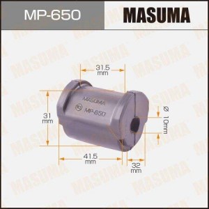 втулка стабилизатора заднего!\ Toyota Mark II GX11/JZX110 96-08 MP-650 MASUMA