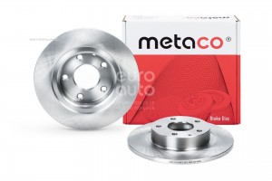 Диск тормозной задний 3060233 3060233 METACO