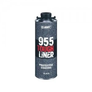 Антигравий черный сверхпрочное покрытие 600мл Tough Liner 955 BODY 9550200001 HB BODY