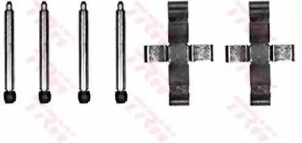 ремк-т торм.колодок пер.\ MB W202/W210/W124/R170 all 85-04 PFK204 TRW