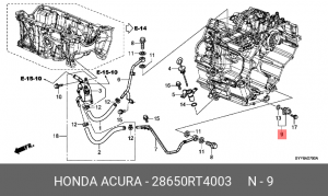 СЕНСОР 28650RT4003 HONDA