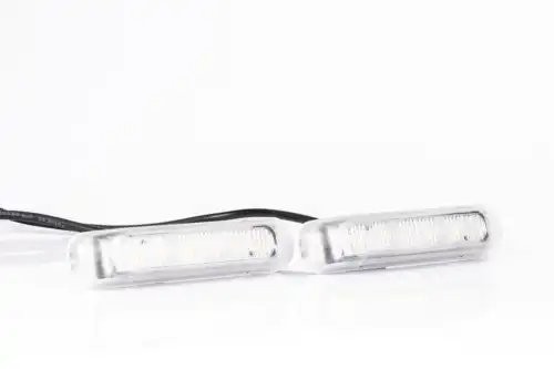 к-т дневных ходовых огней! LED, 132,7х35,4 с проводом 3,5м\ Universal FT300LED FRISTOM