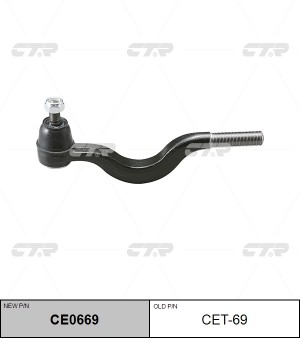 Наконечник рулевой тяги TOYOTA Crown (83-) левый CTR CE0669 CTR