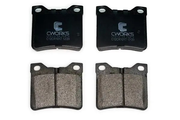 Тормозные колодки задние Low Metallic C12CR1017 C12CR1017 CWORKS