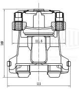 Суппорт торм. для а/м BMW 3 F30 11-/4 F30 13-/1 F20/F21 11- зад. прав. d42мм CF  CF084767 TRIALLI